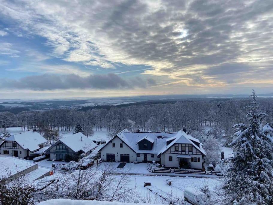 Wundervolle Aussicht In Bester Lage Auf "Wolke7" Villa Stromberg  Kültér fotó