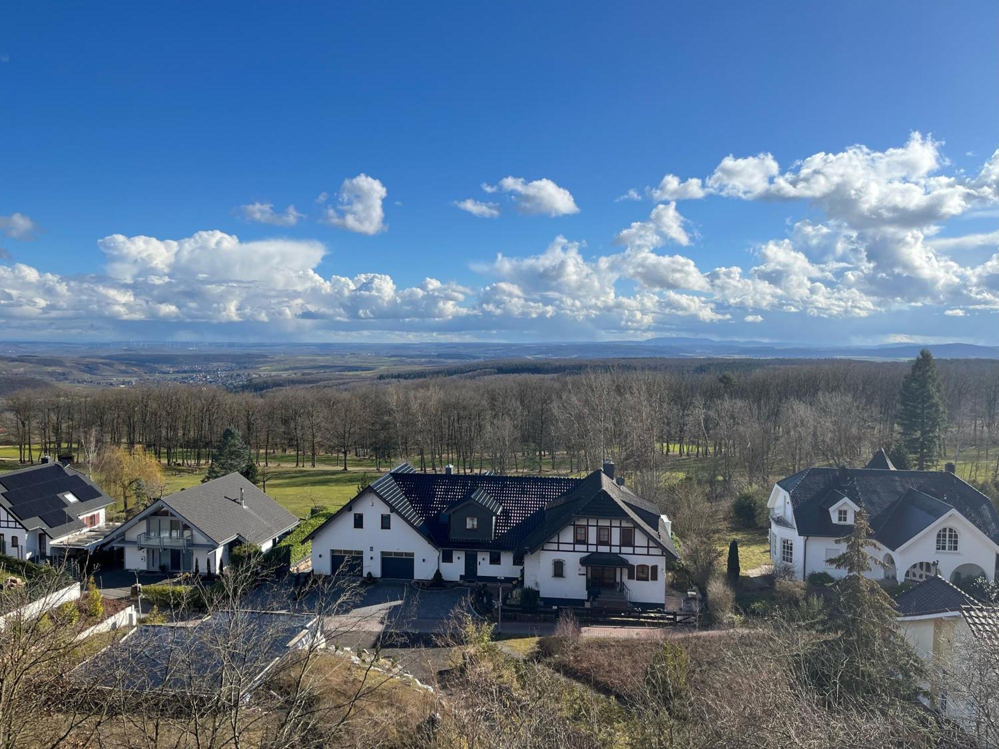 Wundervolle Aussicht In Bester Lage Auf "Wolke7" Stromberg  Kültér fotó